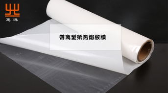離型紙熱熔膠膜的分類(lèi)與應(yīng)用詳解 從功能解析到實(shí)踐指南